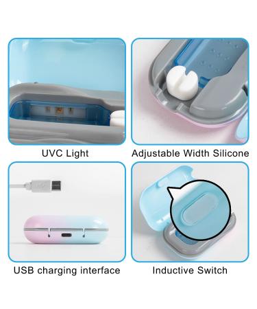 Taishan UV Sanitizer Toothbrush Case - Rechargeable Portable Mini Holder for All Electric & Manual Brushes - Safety Feature for Home & Travel - Buy Online on GoSupps.com
