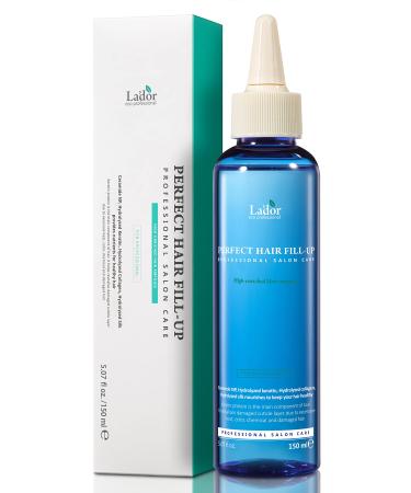 LA'DOR Perfect Hair Fill-Up Original 3 Seconds Intensive Keratin Hair Mask Rinse Off Treatment for Bleached Frizzy Damaged Dry Perms Dyes Deep Conditioner Protein Hair Mask Self Hair Care Korean 5 Oz LADOR - Buy Online on GoSupps.com