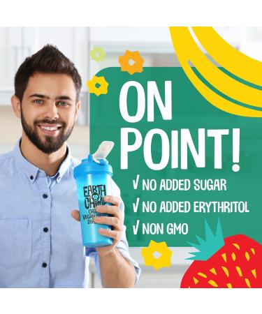 EarthChimp Organic Vegan Protein Powder - with Probiotics - Non GMO Dairy Free Non Whey Plant Based Protein Powder for Women and Men Gluten Free - 26 Servings 32 Oz (Plain & Unsweetened) Plain & Unsweetened 26 Servings  - Buy Online on GoSupps.com