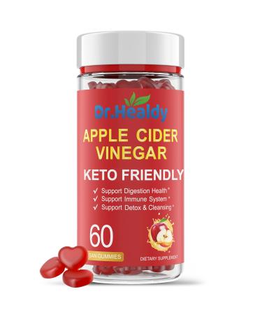 Keto ACV Gummies Advanced Weight Loss-1000MG Keto ACV Gummies with The Mother to Support Digestion Detox & Cleansing Energy Levels and Gut Health Made with Vitamin B12 & Beet Root Vegan-60Ct 1000mg ACV