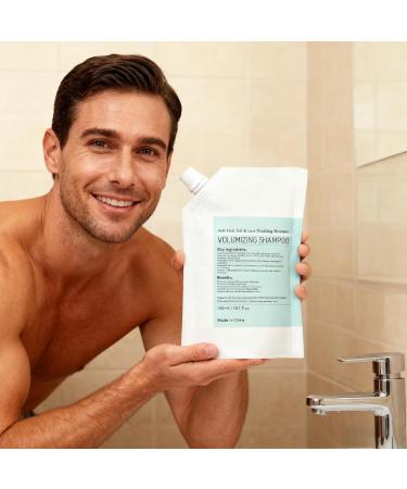  YNPQTDS Thickening Shampoo Strengthening and Growth Anti-Hair Loss Shampoo Clarifying Anti-Hair Loss Shampoo 300ml | for Damaged Dry Oily Long Short Curly and Sensitive Hair Home Shower - Buy Online on GoSupps.com