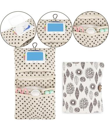 Divono 2-in-1 Baby Diaper Bag & Cosmetic Organizer - Compact Stylish On-the-Go Diaper Bag with Stroller Wrap & Storage Solutions - Buy Online on GoSupps.com