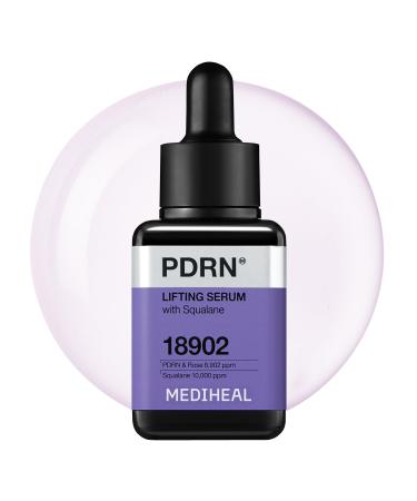 Mediheal Pdrn S rum lifting avec s rum cor en squalane pour le visage pour un teint naturellement clatant affine les pores raffermit la peau 40 ml violet