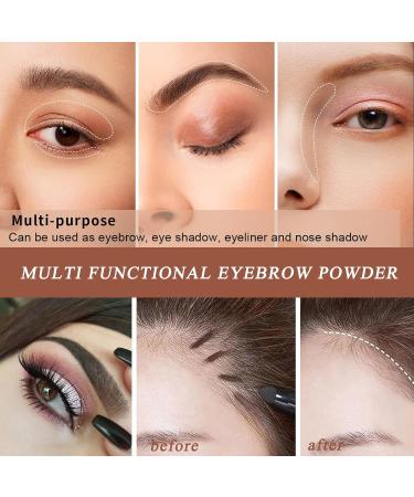 EONFAVE Eyebrow Powder - dark brown - Buy Online on GoSupps.com