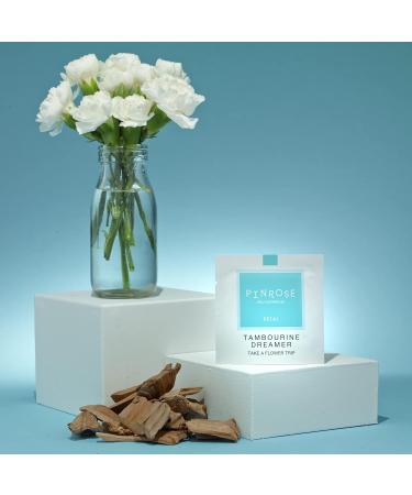 PINROSE Perfumes Tambourine Dreamer - Eau de Parfum Petals (Fragrance Towelettes) - Vegan Cruelty-free & Hypoallergenic with Essential Oils - Notes of Caramel Vanilla Sandalwood & Bergamot Tambourine Dreamer 8 Count (Pack of 1) - Buy Online on GoSupps.com