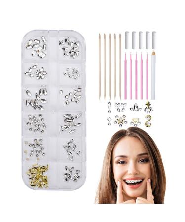 Tartar set-jewelry for teeth gemstones jewelry set DIY crystals jewelry set dental edelstein set professional fashionable for teeth