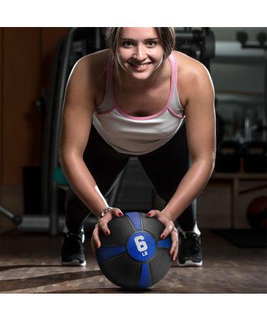 Crown Sporting Goods 4.0 lb Tuff Grip Rubber Medicine Ball - Buy Online on GoSupps.com