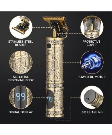 Professional Hair Clippers for Men | Cordless Rechargeable Beard Trimmer & Grooming Kit | Perfect Gifts for Men - Buy Online on GoSupps.com