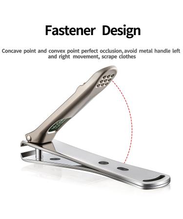 MR.GREEN Nail Clippers for Thick Nails - Professional Stainless Steel Cutter for Men and Women - Sharp and Durable (M-1114plus) - Buy Online on GoSupps.com