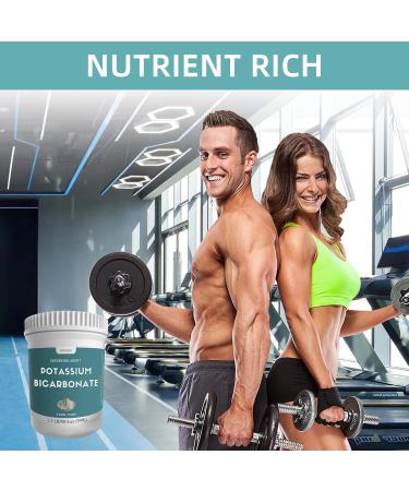 2.2 lb Potassium Bicarbonate 100% Pure Potassium Bicarbonate Powder Potassium Bicarbonate for Plants Used In Making Wine Cakes Cookies and More - Buy Online on GoSupps.com