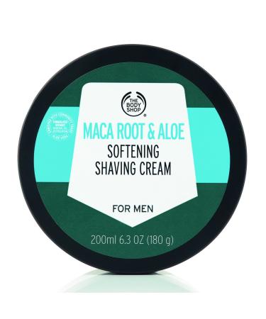The Body Shop Maca Root & Aloe Men's Shaving Cream 6.3 Oz - Buy Online on GoSupps.com