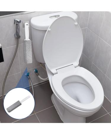 Pumice Stone for Toilet 2Pcs Toilet Pumice Cleaning Stone Toilet Pumice Stone with Handle Effectively Cleans Stubborn Stains Pumice Stone for Cleaning for Kitchen/Toilet/Bath/Pool/Feet Cleaning - Buy Online on GoSupps.com