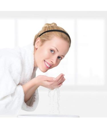 Buy Black 8mm Plastic Headband with Anti-Slip Teeth | Hair Accessories for Women & Girls - DIY Hair Bands - Buy Online on GoSupps.com