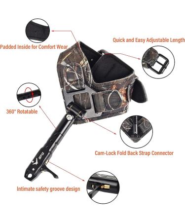 SOPOGER Bow Release - Adjustable Wrist Strap with 360 Trigger Head | For Compound Bow Hunting & Shooting - Buy Online on GoSupps.com