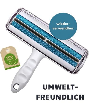 Boumour Animal Hair Remover | Lint Roll & Self-Cleaning Tool for Pet Hair on Carpets Sofas & Beds - Effective Cat & Dog Hair Removal - Buy Online on GoSupps.com
