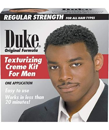 Duke Texturizing Creme Kit for Men Regular | Easy To Use for All Hair Types, 1 Count