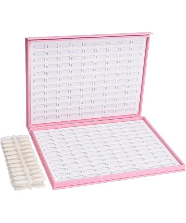 Noverlife 216 Nail Color Chart Display Book with False Nail Tips - Pink - Buy Online on GoSupps.com