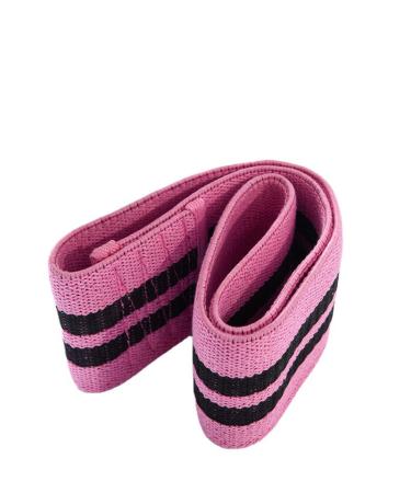 Fitness Booster Elastic Bands Men's and Women's Squats Hip Exercises Resistance Bands Adjustable Non-Slip Yoga Supplies Pull Bands The Pink M Size Has a Circumference of 74cm and a Medium Tensile Force
