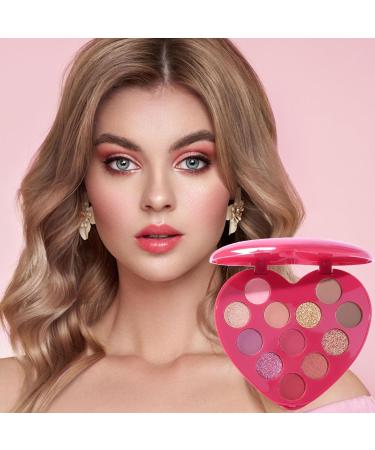 Eyeshadow Makeup Pallet Matte Eyeshadow Pallet | Long Lasting and Highly Pigmented Make Up Eye Shadows for Women Girls Holiday Riastvy 02 - Buy Online on GoSupps.com