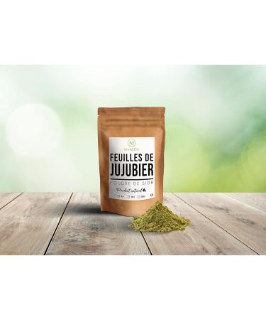  Manelya Sidr Powder / Jujube Leaves Powder - Organic - 100 g - Resealable Bag - 100% Natural - Cleansing Vegetable Powder - Manelya - Buy Online on GoSupps.com