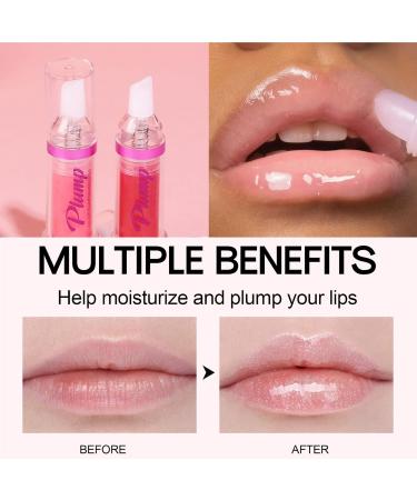Yeuxtty Lip Plumper Gloss Natural Spicy Lip Plumping Booster Moisturizing Hydrating Lip Plumping Oil and Lip Care Serum for Women Girls(#2) - Buy Online on GoSupps.com