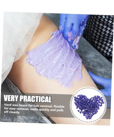 Beavorty 15 Pack Hard Wax Beans for Hair Removal | Premium Bikini Waxing & Body Waxing | Violet Beeswax - Buy Online on GoSupps.com