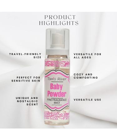 Infinix Baby Fresh Powder Fine Fragrance Mist 2 fl oz Pack of 3 Body Spray for Women Gentle and Long Lasting Perfume for Men & Women For Daily Use Baby powder 2 Fl Oz (Pack of 3) - Buy Online on GoSupps.com