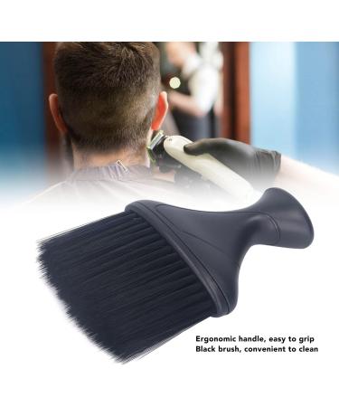 Sonew Neck Brush Barber Neck Duster Cleaning Brush Barber Brush Black Neck Hairbrush Soft Nylon Barber Duster Brush for Hair Cutting Barber and Home Use - Buy Online on GoSupps.com