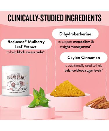 Legendairy Milk Sugar Babe - Combat Cravings & Manage Appetite - Metabolism Support - Carb Management - Dihydroberberine Supplement - 60 Capsules 1 Month Supply - Buy Online on GoSupps.com