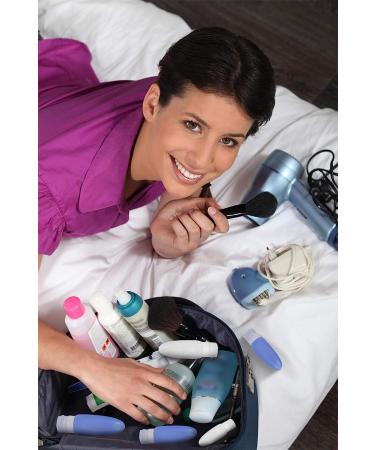 Selizo 10 Leakproof Silicone Travel Bottles - Cosmetic Toiletry Squeeze Containers - Buy Online on GoSupps.com