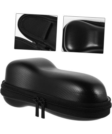 Healeeved 3ST Razor Box Organizer | Travel Shaving Set for Men & Women | Safe & Compact Electrician Razor Case - 18x8cm - 3 Pieces (Black) - Buy Online on GoSupps.com