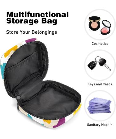 Buy Women's Bonds Storage Pockets Stillpad Halter - Colorful Butterflies Portable Period Kit Bag | Feminine Products for Girls - Buy Online on GoSupps.com