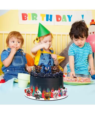 8pcs FNAF Birthday Cake Toppers FNAF Cake Decorating Supplies FNAF Party Supplies - Buy Online on GoSupps.com