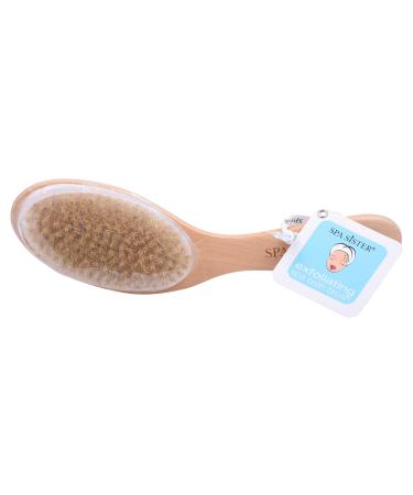 Spa Sisters  Brush Bath Natural  1 Each