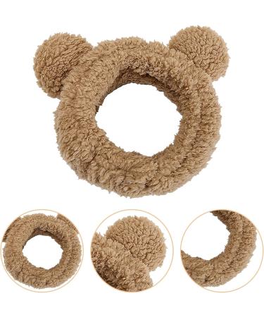 Puffy Makeup Headband Spa Headbands for Women Cute Bear Ears Skincare Headband Funny Snail Headband Hair Band for Washing Face Makeup Removal Shower Facial Mask - Buy Online on GoSupps.com