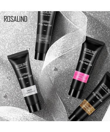 Rosalind 6pcs/Lot Poly Nail Gel Kit Extension Builder Acrylic Art UV Gel Polish Manicure Set Hybrid Varnishes Semi Permanent - (Color: RE-6GELSTOOL-22) - Buy Online on GoSupps.com