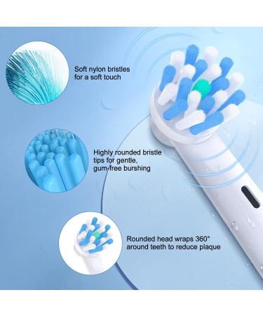 16 Pack Professional Electric Toothbrush Replacement Heads for Oral B - Compatible with Pro Genius and Smart - Replacement Brush Heads - Buy Online on GoSupps.com