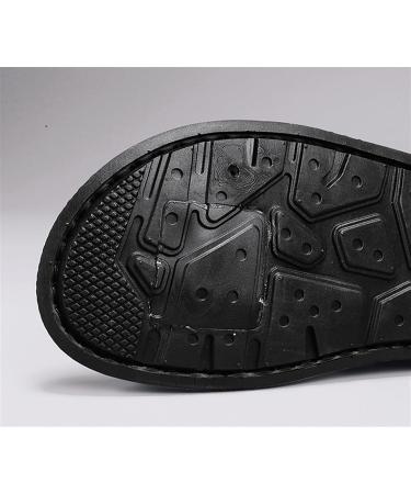 Summer Foot Correction Slippers for Men - Indoor & Outdoor Beach Flip Flops Casual Leather Slip-On Soft Athletic Thong Sandals - Size 7.5 Black - Buy Online on GoSupps.com