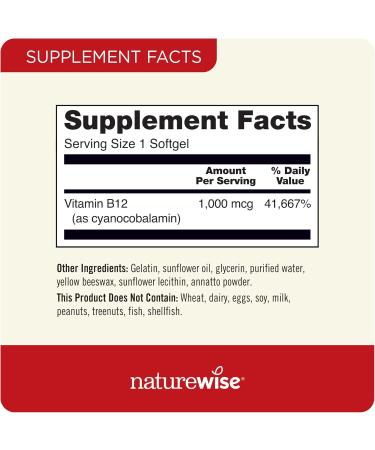 NatureWise Curcumin Turmeric 2250mg & Vitamin B12 1000mcg Softgels Joint Support Energy Levels 60 Count - Buy Online on GoSupps.com