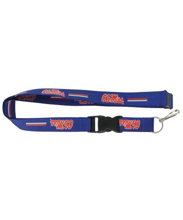 NCAA Mississippi Ole Miss Rebels Team Lanyard