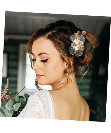 DOITOOL dress vintage Hanfu hair comb clip wild alloy hair accessories for women plastic Korean decorate the flowers girl Baroque girl hair accessories - Buy Online on GoSupps.com