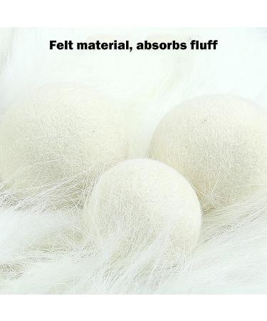 Shakven Laundry Wool Dryer Balls Round Fabric Softener Balls | Laundry Room Supplies Household Gadgets Natural Fabric Softener Balls Dry Cleaning Kit for Dryer - Buy Online on GoSupps.com