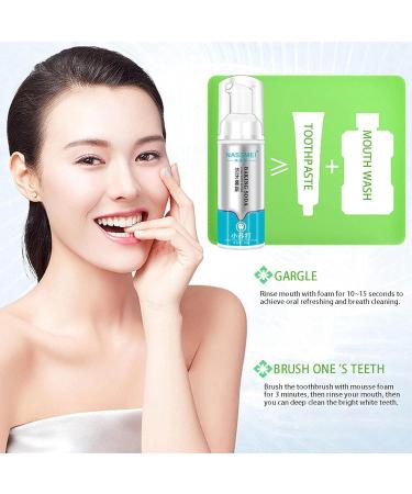 Whitening Toothpaste Foam | Deep Cleaning & Intensive Stain Removal for Bright White Teeth - Buy Online on GoSupps.com