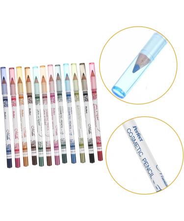 Balacoo 24 Pcs Colored Eyeliner Pencils Colored Eyeliners Colored Eye Liner Pencils Set Mousse Wooden Pen 1 count (Pack of 1) Colorfulx2pcs - Buy Online on GoSupps.com