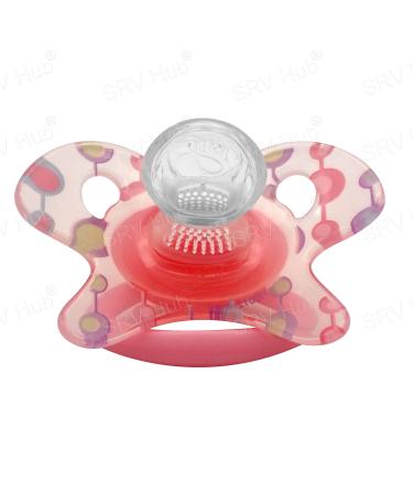 Buy Geo Silicone Pacifier Set - BPA-Free Jaw-Friendly Pacifiers for Babies (Blue & Pink) | Unisex Newborn Essentials 0-6 Months - Buy Online on GoSupps.com