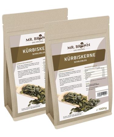 2 kg pumpkin seeds ShineSkin natural shelled for baking cooking and garnishing 2 kg (1 pack)