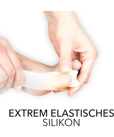 6x Hallux Valgus Toe Spreader - Softgel Silicone Correction for Hammer Toe - BPA Free & Universal Size - Buy Online on GoSupps.com