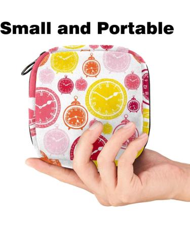 Portable Women's Menstrual Storage Bags - Colorful & Compact Inserts for Teen Girls | Ideal for Tampons & Menstrual Cups - Buy Online on GoSupps.com