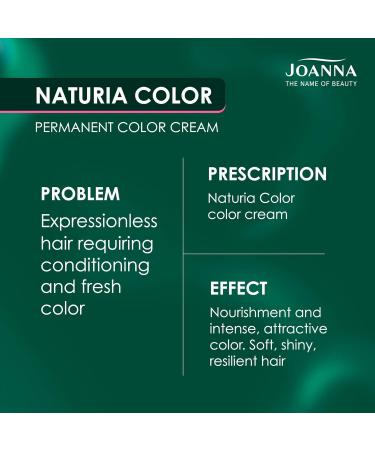 Joanna Naturia Color Permanent Hair Color Cream Goodness of Milk Proteins and Peach Extracts Premium-Quality Hair Dye Provides Soft and Lustrous Hair Long-Lasting Hair Colors Beige Blond - Buy Online on GoSupps.com