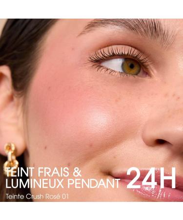 La Proven ale Bio - Rosy Blush - Blush Liquide Hydratant Longue Tenue - Enrichi en Vitamine E - Teint Frais & Lumineux - Teinte : Crush Ros (01) 01-Crush Ros  - Buy Online on GoSupps.com